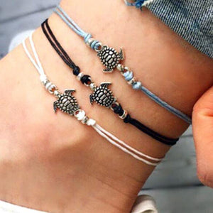 Boho Turtle Anklet